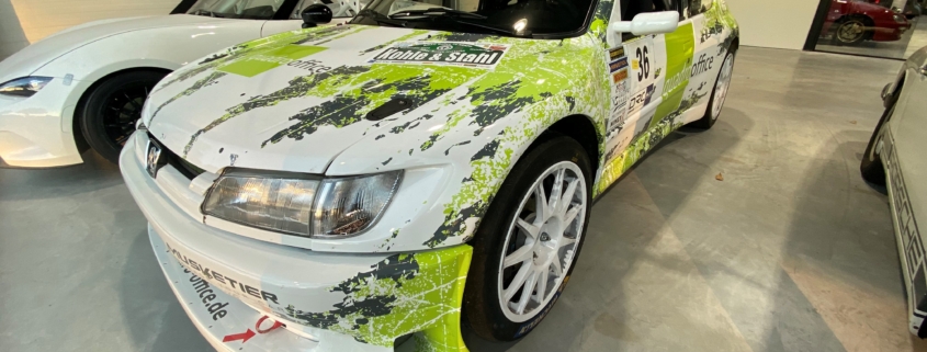 Peugeot 306 Maxi (Rally auto) & schokdemper upgrade