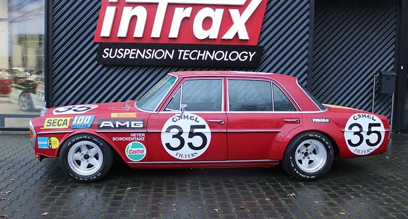 Mercedes W108 Rote Sau INTRAX Suspension Shock absorber schokdemper demper schroefset verlaging coilover 2