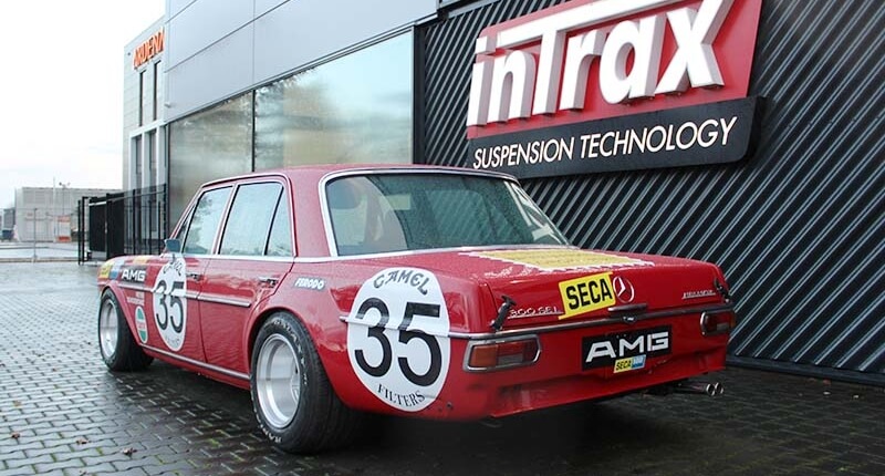 Mercedes W108 Rote Sau INTRAX Suspension Shock absorber schokdemper demper schroefset verlaging coilover 4