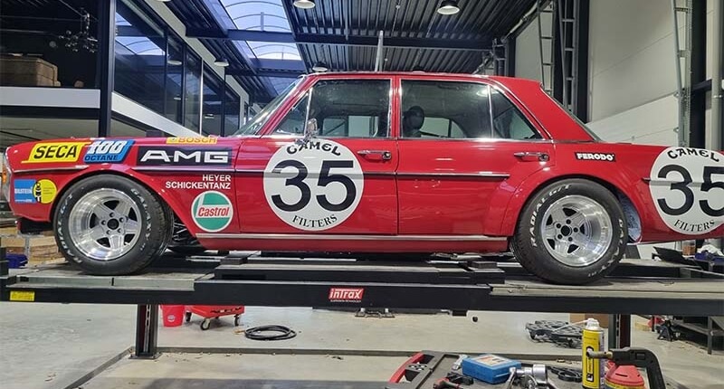 Mercedes W108 Rote Sau INTRAX Suspension Shock absorber schokdemper demper schroefset verlaging coilover 6